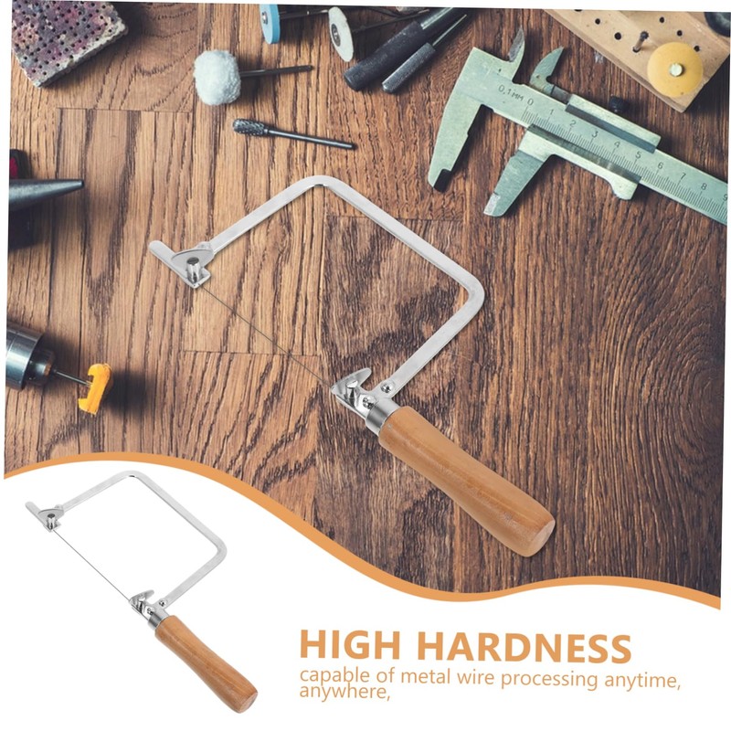 Gatuida 1 Set U Shaped Jewelry Saw with Ergonomic Handle