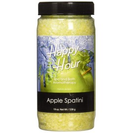 inSPAration 755558221024 Happy Hour Spa Hot Tub Bath Aromatherapy, 19 oz, Apple Spatini