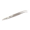 SE Stainless Steel Curved Splinter Tweezers - 517TW-CH
