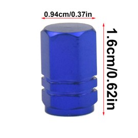 LIUJZZJ 8 Stück Autoreifen Ventilkappe Universalschaftabdeckungen Luftventilkappen Staubschutz Kappen Robustes Luftdichtes Siegel Anschraubbarer für SUV Fahrrad Motorräder