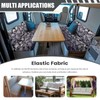 SEANATIVE White Skull RV Dinette Cushion Covers Couch Cover 2