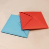 ZHRUOYAO Ddakji Paper Flip Toy Ddakji Game Blue Red Hard