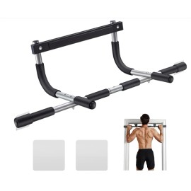Pull Up Bar for Doorway | Thickened Steel Upper Body Fitness Workout Bar
