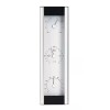 Hokco Weather Station Barometer Thermometer Hygrometer Aluminum Silver