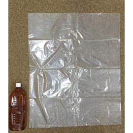 Ordi Shopping Bags with Handle, Trash Bags, Transparent, 10.2 gal (45 L), Plus Plus, Poly-Bags, Pack of 30