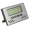 Indoor Cigar Hygrometer Thermometer DualDisplay Humidity Temperature Meter Device Tool(Silver