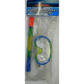 Osprey Childs/Junior Multi Coloured Mask & Snorkel Set