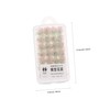 Operitacx 28Pcs Miniature Artificial Grass Tufts for Micro Landscapes Sand