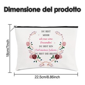 Girlfriend Birthday, Gift for Girlfriend, Girlfriend Gift, Gift for Boyfriend, Gift for Best Friend, Gifts for Boyfriend, Gifts Cosmetic Bag, Gift Girlfriend Christmas, Cosmeticcase-friend2