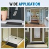 Nilight 2" Rise Threshold Ramp for Doorways, 19.7" Wide Low
