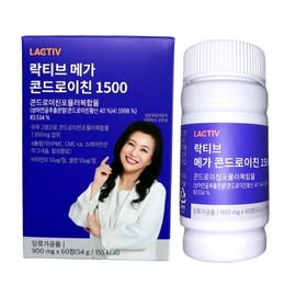 Lacticive Lactic Chondroitin Mega 1500 900mg 60 tablets / 락티브 콘드로이친 메가 1500 900mg 60정