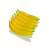 JEDFORE Artificial Yellow Bananas Lifelike Simulation Fake Fruit Home House