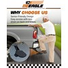 DEEAGLE Aluminum Rear Bed Step Compatible with 2019-2026 Ram 2500