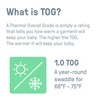 SwaddleMe by Ingenuity Easy Change Baby Swaddle in Size Small/Medium,
