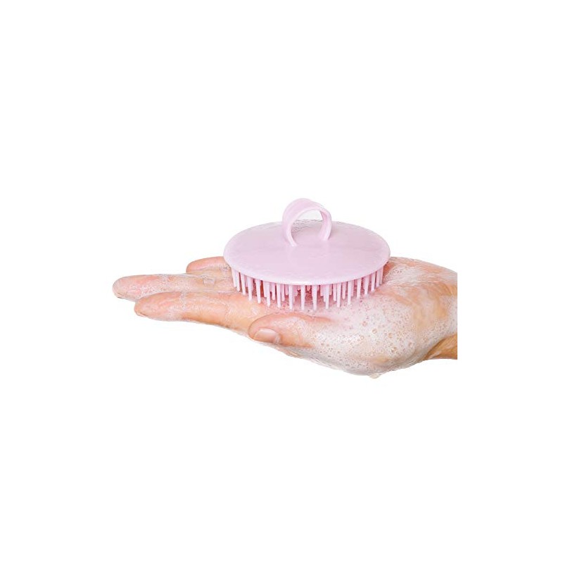 Cepillo Exfoliante Cuero Cabelludo Limpieza Caspa Flexible Champú Hogar Oficina