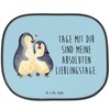 Mr. & Mrs. Panda Car Sun Shade Penguin Hugging -