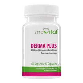 Derma Plus Acne – With 3000 mg Saw Palm Extract – Sun Protection – Blackheads – Against Spots – 60 Capsules