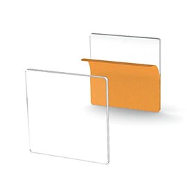 25 Acrylic Square Clear (Select Size) (1.5")