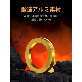 GAsupply HUB CENTRIC RING Inner Diameter 2.1 inches (54 mm) → Outer Diameter 2.9 inches (73 mm) Height 0.4 inches (10 mm) Aluminum, Ultra Lightweight [Pack of 2]