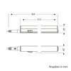 parlat RIGEL LED Under-Unit Light, Plug, 31 cm, 4 W,