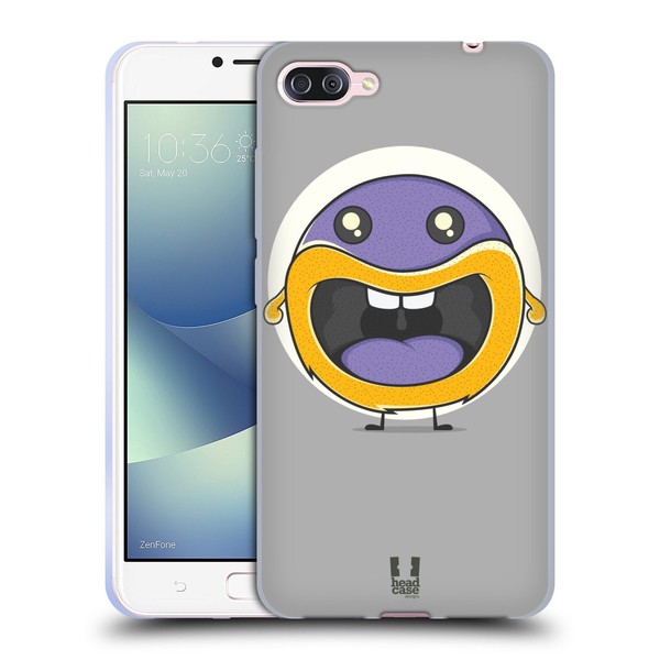 Head Case Designs Wide Mouth O Alphabet Monster Soft Gel