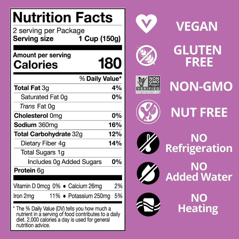 Quinoa Quick Cups (Fully Cooked Red & White Quinoa 12-Cups)