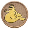 Cool Slug Patrol Patch - 2" Diameter Round Embroidered Patch