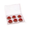 O'Creme Edible Diamond-Framed Round Gemstones 28mm for Decorating Cakes and