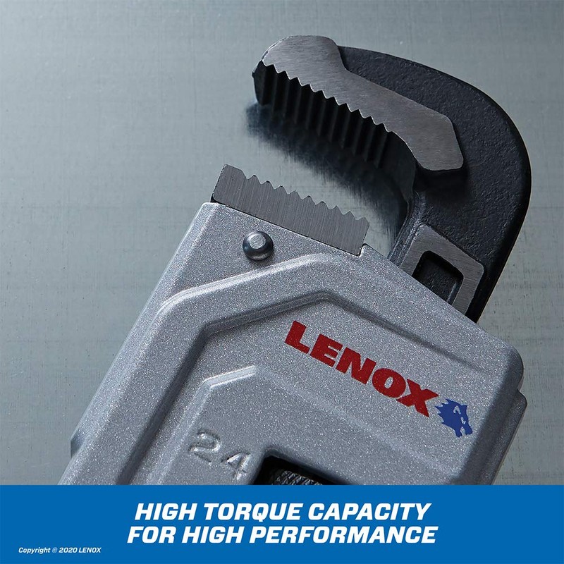 Lenox Aluminum Pipe Wrench, 24 Inch (LXHT90624)