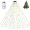 Christmas Tree Lights 400 LEDs, aneeway Christmas Lights with 8