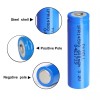 PKCELL 8PCS IFR 14500 3.2V 600mAh LiFePO4 Rechargeable Batteries Button