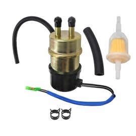 49040-1055 Electric Fuel Pump Fit for Kawasaki Mule 3000 3010 3020 2520 2500 2510 1000 with 27034-1053 Fuel Pump Cut Off Relay