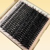 Mixed Length Individual False Eyelashes, 1 Box Natural Look Eyelash