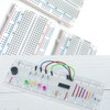 GTIWUNG 4 Stücke Breadboard Kit Lötfreies Steckbrett 830 Punkte Mini
