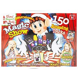 PMS Elves Behavin Badly Magic Show Set with 150 Amazing Tricks - Children's Elf Magic Set For Ages 8+