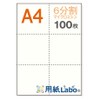 Paper Labo A4 Blank Paper 6 Divisions, 111.3 lbs (55