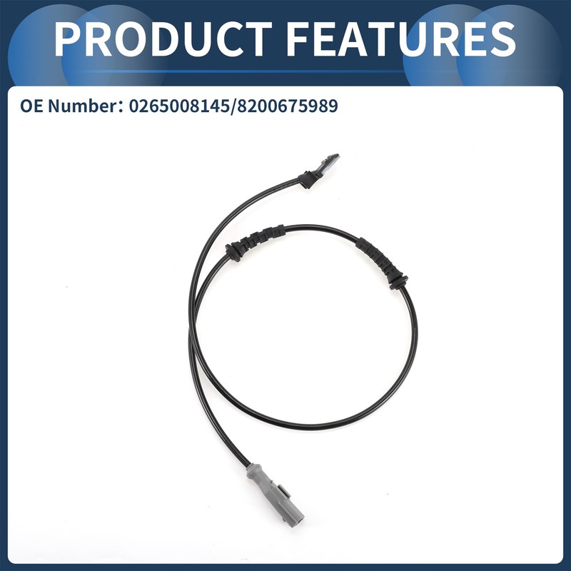 INFINAUTO ABS Wheel Speed Sensor Rear Left ABS Sensor Anti-lock