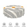 TTQYFNM Boho Mid Century Round Tablecloth 70 Inch Minimalist Abstract
