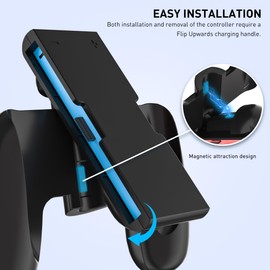 RHOTALL Charging handle for Switch 2 black