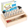 INIFEIDALA Montessori Screwdriver Board Set,Montessori Toys for 3 4 5