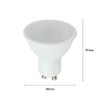 MiniSun | Thermal Plastic 5W Energy Saving LED GU10 Frosted