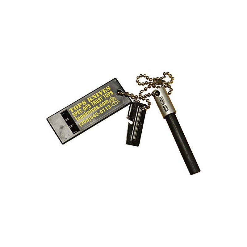 Tops Knives TPTFSK38: Fire Starter Emergency Kit