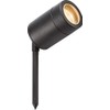 Knightsbridge GU10SPIKEBK Black Lightweight Spike Light, Aluminium, GU10, 35 W