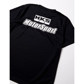 HKS 51007-AK247 T-SHIRT MOTOR SPORT BLACK L