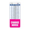 Charge Nurse Badge Buddy Vertical w/Height & Weight Conversion Charts