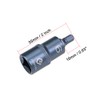 sourcing map 1/2" Drive x H6 (6mm) Hex Bit Socket,