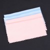 STOBOK 100% Microfiber Cleaning Cloths Soft Reusable 10x10cm Wipe for