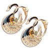 [2 Packs] Swan Glitter Bling Bling Phone Ring Holder, Sparkle