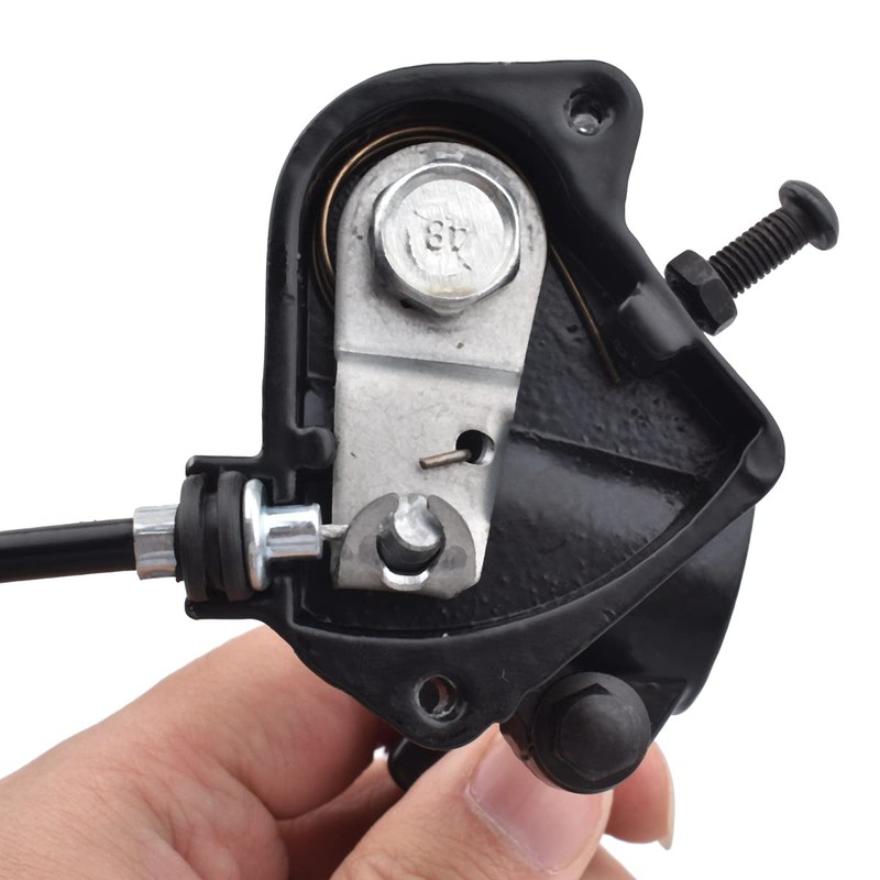 LAXEEM 7/8'' 22mm Metal Thumb Throttle Cable Accelerator Handle Assembly