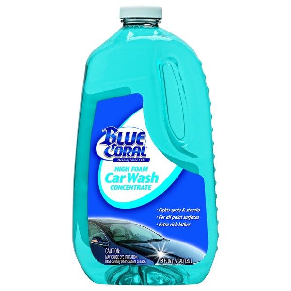 Blue Coral (WC107G-6PK) High Foam Car Wash Concentrate - 64
